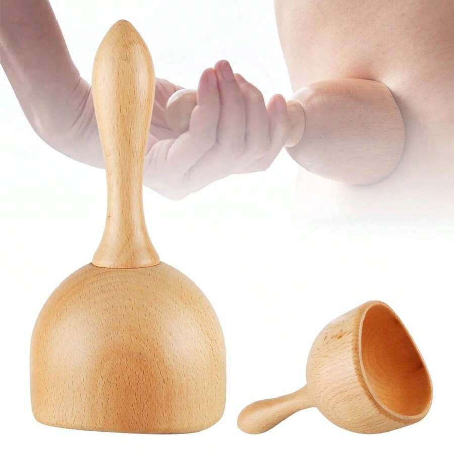 Wooden Lymphatic Drainage Massage Set