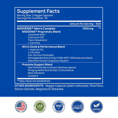Liposomal NAD+ for Men