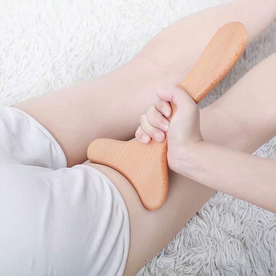 Wooden Lymphatic Drainage Massage Set