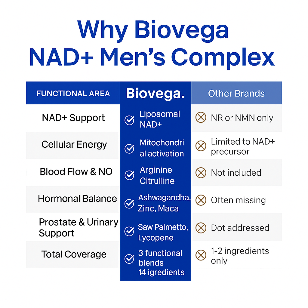 Liposomal NAD+ for Men