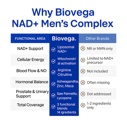 Liposomal NAD+ for Men