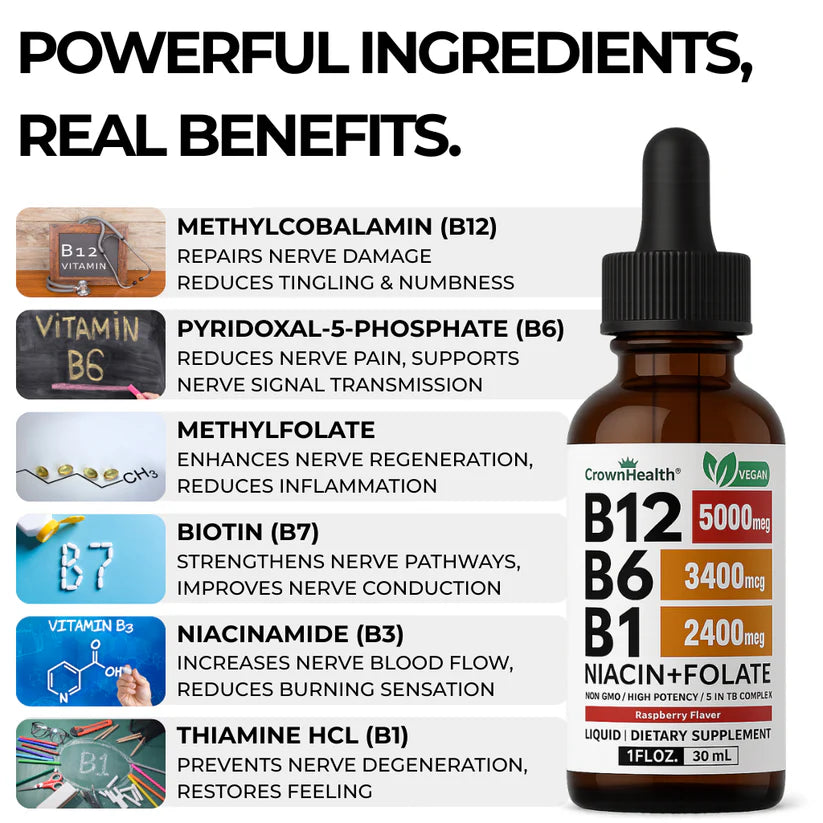 B-Complex Methylated Drops